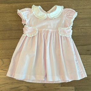 Gently worn pink Any Kids dress with a